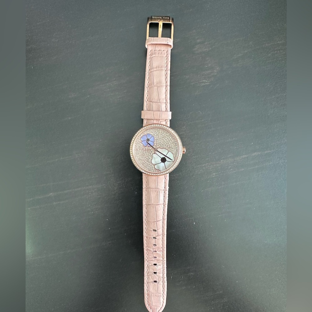 Michael Kors watch - Pink leather band
